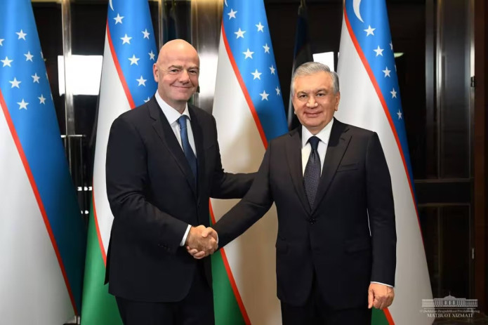 FIFA prezidenti Shavkat Mirziyoyevga maktub yo‘lladi