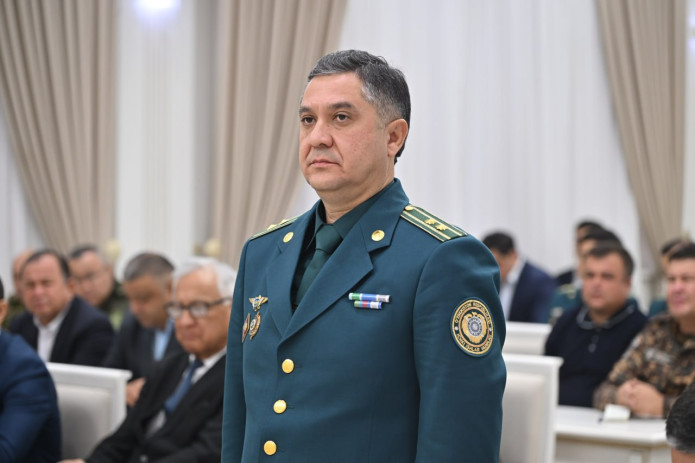 Oybek Kaimxodjayev Xorazm viloyati ichki ishlar boshqarmasi boshlig‘i lavozimiga tayinlandi