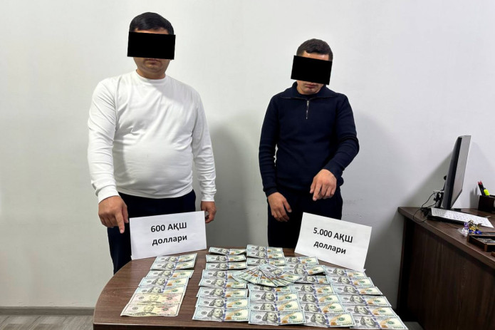 Toshkentda hokim yordamchisi 5 ming dollar bilan ushlandi