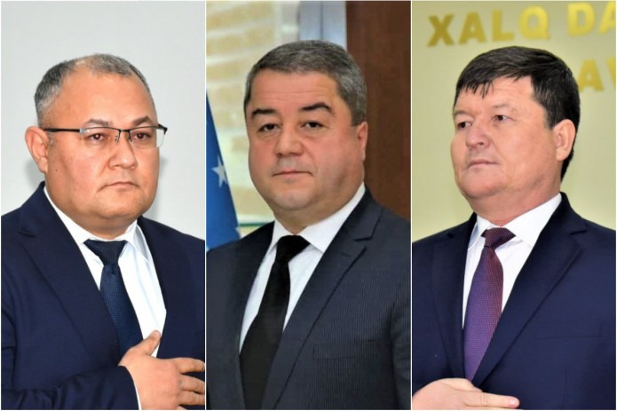 Surxondaryoning Sho'rchi, Sariosiyo, Uzun, Denov va Oltinsoy tumanlariga yangi hokimlar tayinlandi
