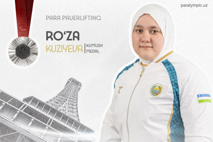 Ro‘za Kuziyeva - Paralimpiya o‘yinlari kumush medal sohibi