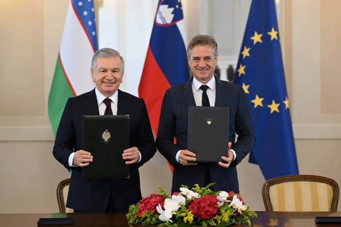 O‘zbekiston va Sloveniya o‘rtasida salmoqli hujjatlar to‘plami imzolandi