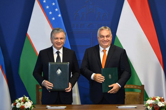 Министерства и ведомства Узбекистана и Венгрии подписали 15 документов