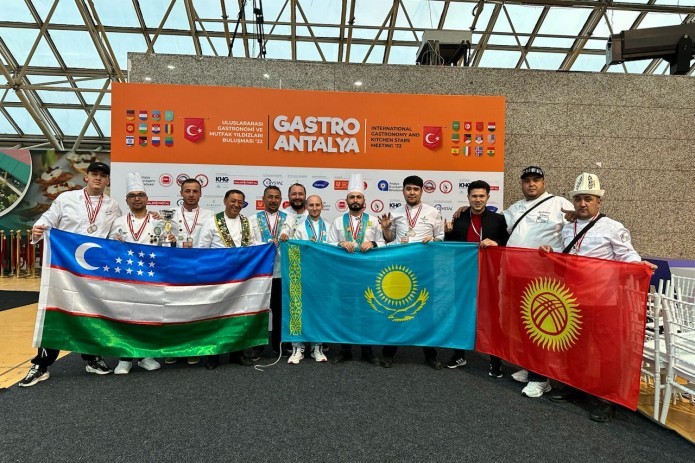 Chefs' Union of Uzbekistan won a prize at  international cooking championship "Gastro Antalya 2022"