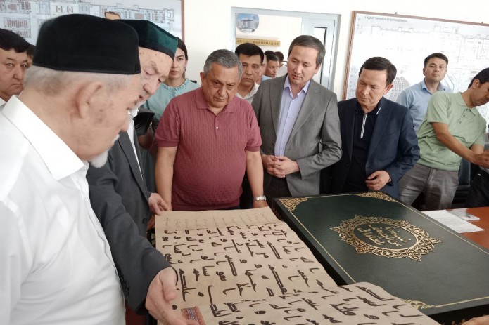 O‘zbekistonda "Usmon mushafi"ning aynan nusxasi yaratildi