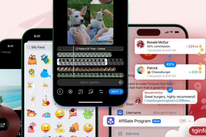 Telegram янгиланди: эндиликда ҳамкорлик дастурларини ишга тушириш имкони мавжуд