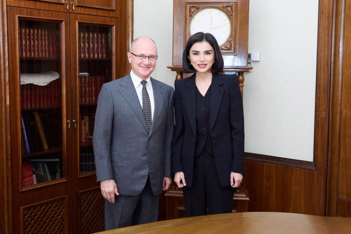 Saida Mirziyoyeva Rossiya prezidenti Administratsiyasi rahbarining birinchi o‘rinbosari bilan uchrashdi