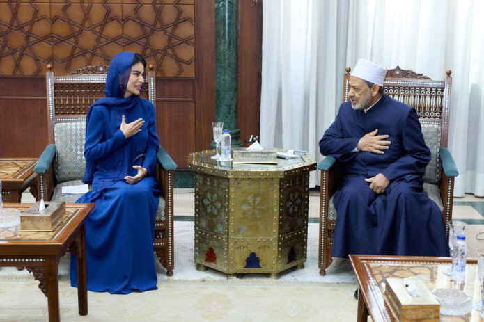 Saida Mirziyoyeva Misrda “Al-Azhar” majmuasi rahbari bilan uchrashdi