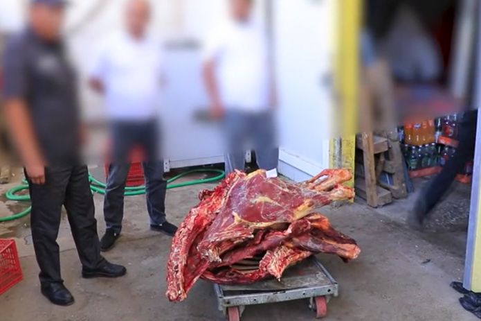 Jizzaxda iste’molga yaroqsiz 820 kg go‘sht Toshkentga sotish uchun olib kelinayotgani aniqlandi