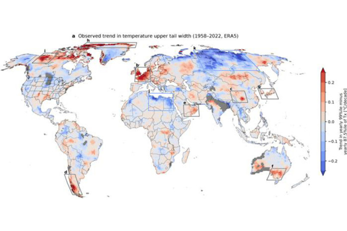 Ilk global iqlimiy xavfli zonalar xaritasi tuzildi