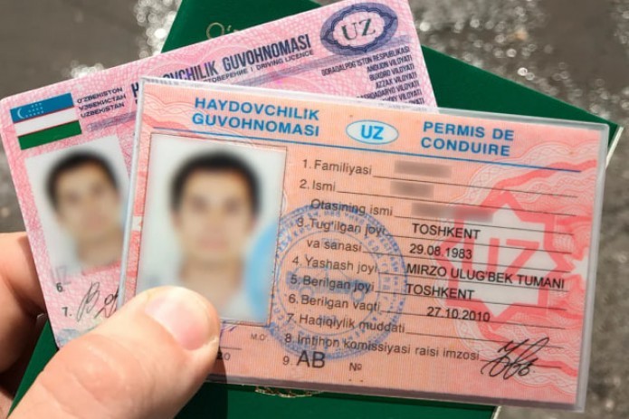 Uzbek citizens can issue driver’s license online