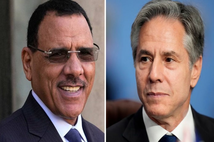 Blinken hokimiyatdan ag‘darilgan Niger prezidenti bilan telefon orqali suhbatlashdi