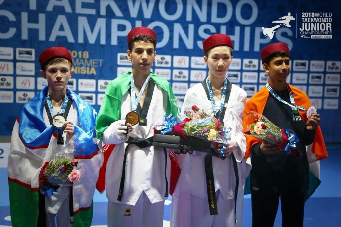 Амир Тураев завоевал серебряную медаль на ЧМ по таэквондо