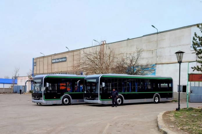 20  e-buses arrive in Tashkent