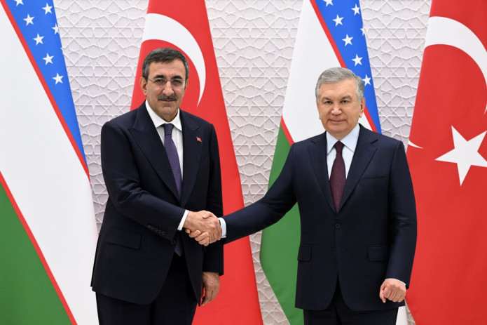 Shavkat Mirziyoyev Turkiya vitse-prezidenti Javdat Yilmazni qabul qildi