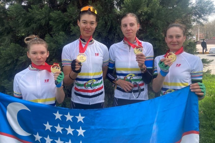 Velosport bo'yicha O'zbekiston ayollar terma jamoasi Osiyo chempioni bo'ldi!