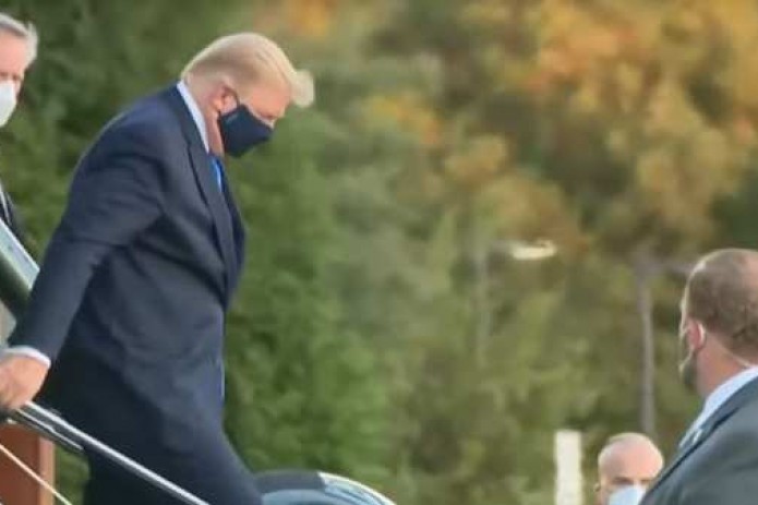 Президента США Дональда Трампа госпитализировали