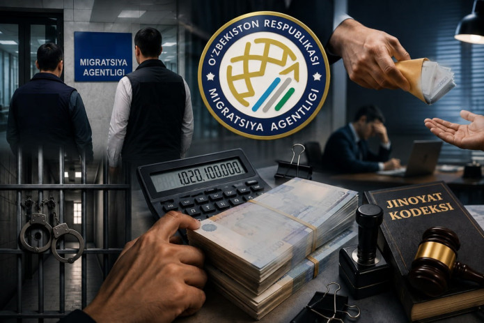 Migratsiya agentligida 1 mlrd so‘mdan ortiq talon-torojliklar fosh etildi