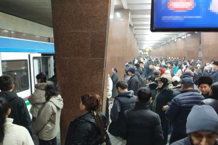 Toshkent metrosining Chilonzor yoʻlida texnik nosozlik roʻy berdi