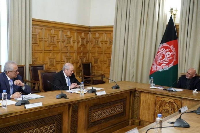 Afghan President receives Uzbek FM
