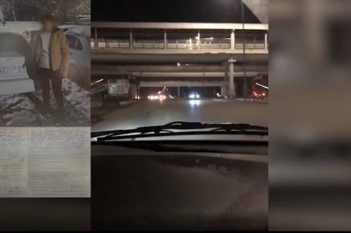 Toshkentda qoidalarni qo'pol ravishda buzib, qarama-qarshi yo'nalishda harakatlangan "Lacetti" haydovchisiga chora ko'rildi