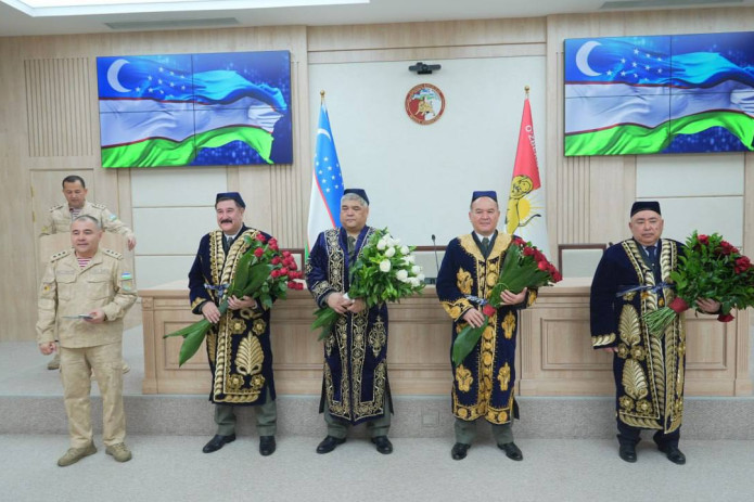 Bojxona qo‘mitasi va Milliy gvardiyada bir guruh xodimlar nafaqaga kuzatildi