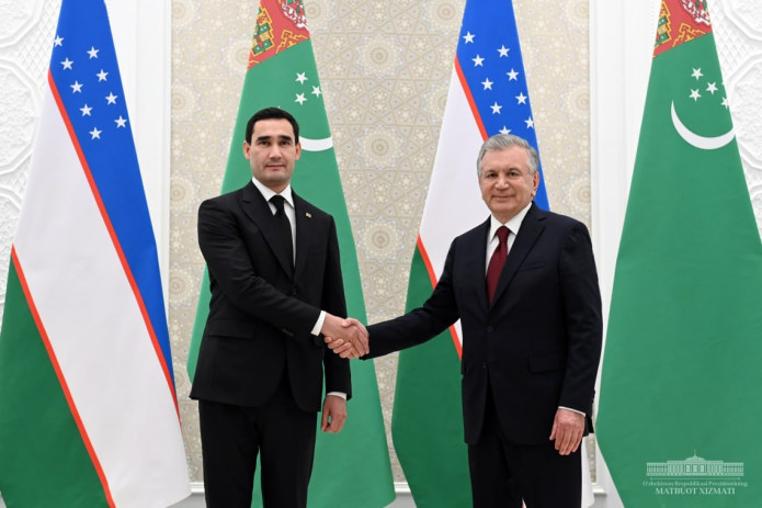 Shavkat Mirziyoyev Turkmaniston prezidenti Serdar Berdimuhamedovni tavallud kuni bilan tabrikladi