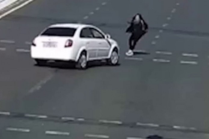 В Навои 20-летний водитель «Lacetti» сбил пешехода на зебре
