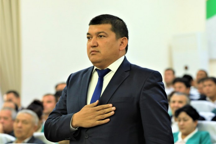 Усмон Алимов Шеробод тумани ҳокими вазифасини бажарувчи этиб тайинланди