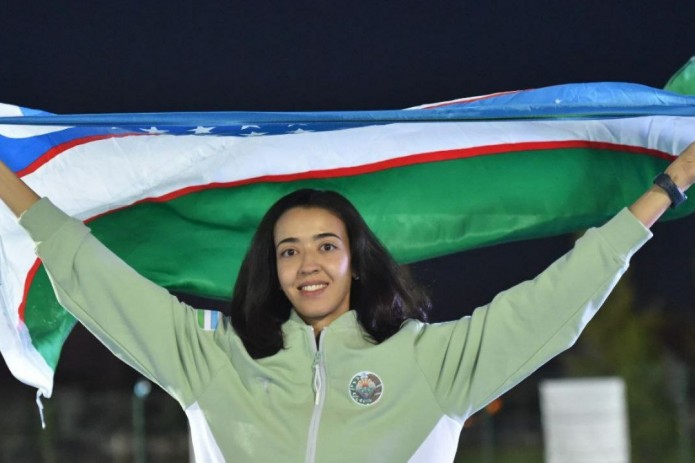 Xanchjou-2022: Safina Sadullayeva Osiyo o’yinlarida oltin medalni qo'lga kiritdi