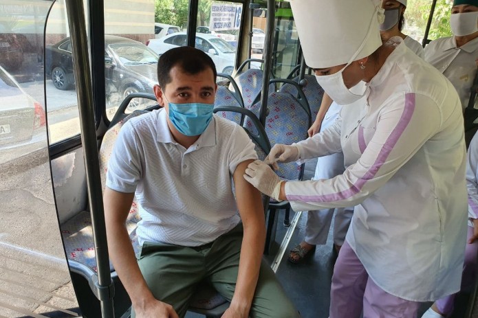 В Узбекистане использовали почти 6,8 млн. доз вакцины от коронавируса