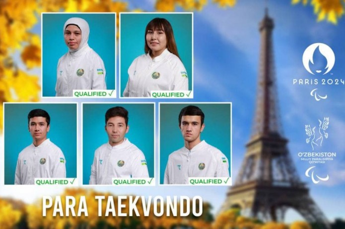 Besh nafar para taekvondochimiz Parijga boradi
