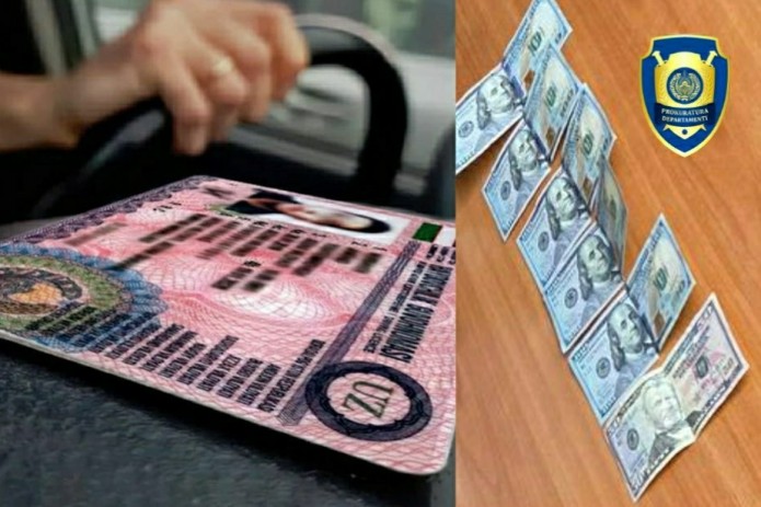 Andijonda $550 ga "prava" olib berishni va'da qilgan shaxs ushlandi