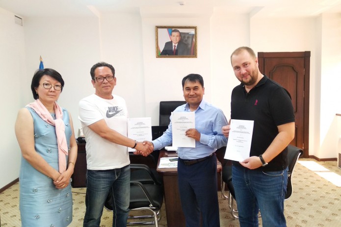 Казахская компания «Ecoton Sharq» стала участником СЭЗ «Ангрен»