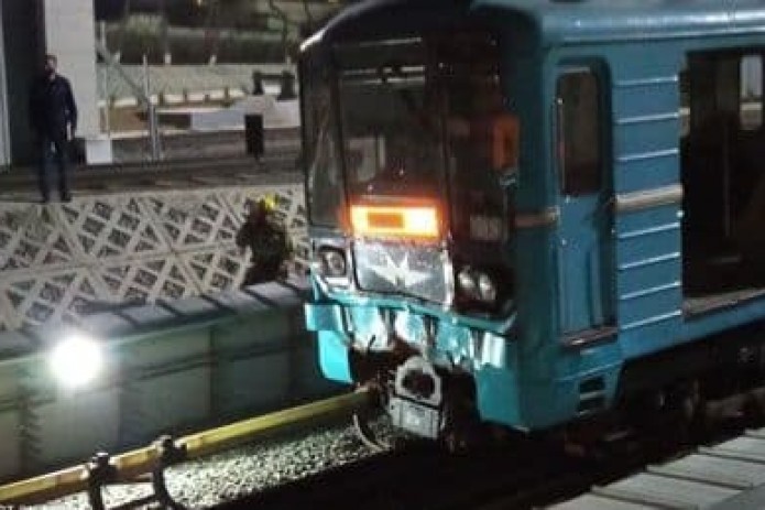 Two trains collide in Tashkent metro