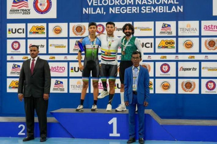 Qashqadaryolik para velosportchi Osiyo chempionatida oltin medalga ega boʻldi