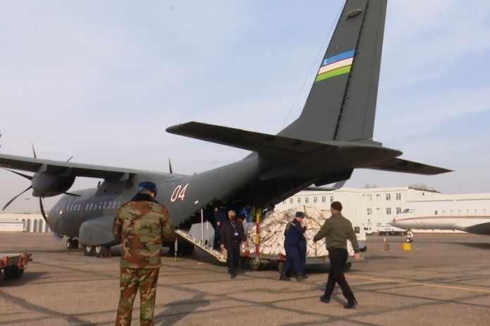 Uzbekistan sends second batch of humanitarian aid to China