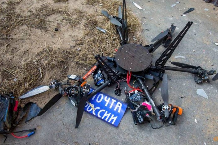 Дрон "Почты России" разбился во время первого полета