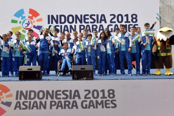 Параазиатские игры-2018: В Джакарте подняли флаг Узбекистана