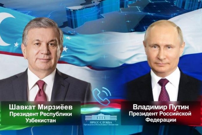 Шавкат Мирзиёев и Владимир Путин обсудили использование российской вакцины от COVID-19