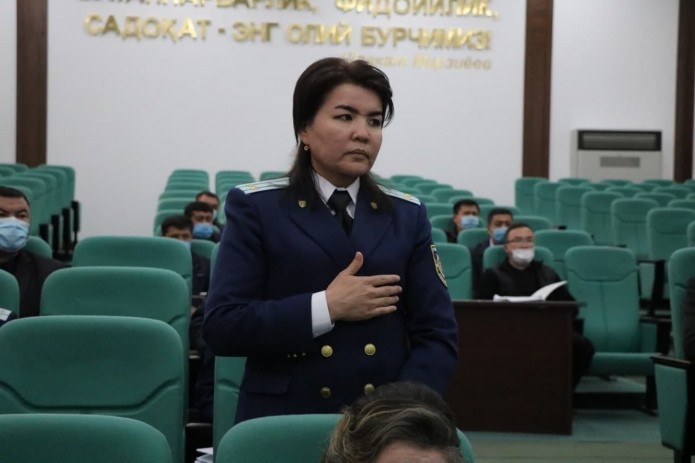 В Самаркандской области назначена первая женщина-прокурор района