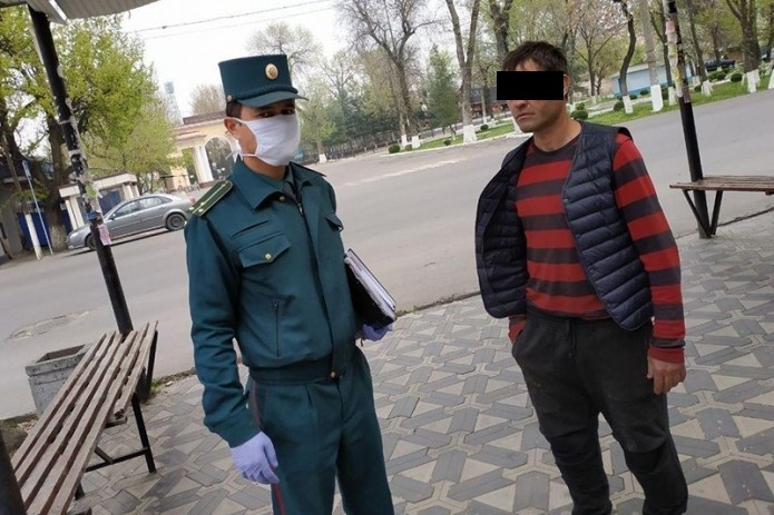 В Узбекистане выявлено 27 486 фактов нарушения карантинного режима