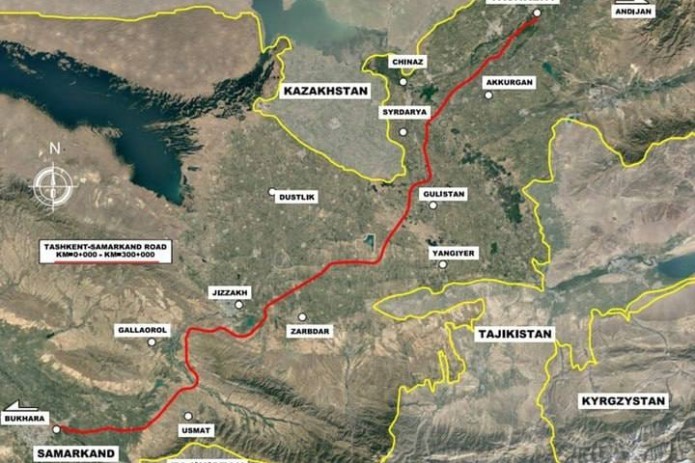 Development completed for Tashkent-Samarkand toll road project