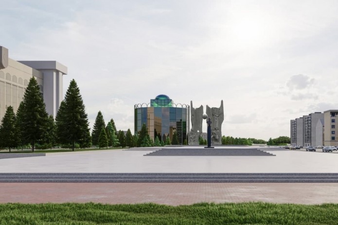 В Ташкенте реконструируют площадь Космонавтов