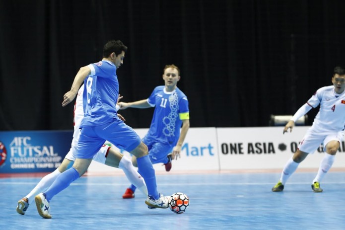 ЧА по футзалу: Узбекистан обыграл Вьетнам и вышел в полуфинал