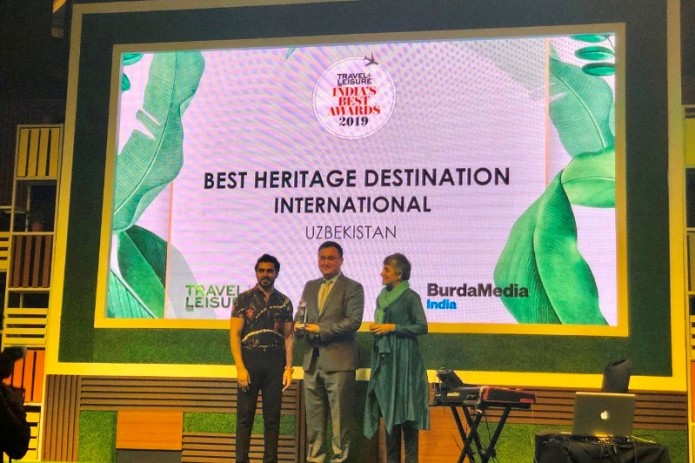 Узбекистан удостоился туристической премии «India’s Best Awards»