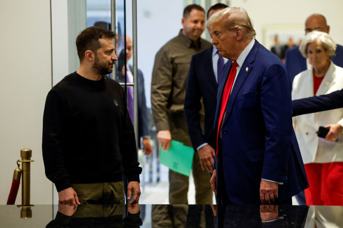 Tramp Zelenskiy bilan ehtimoliy uchrashuv vaqtini aytdi