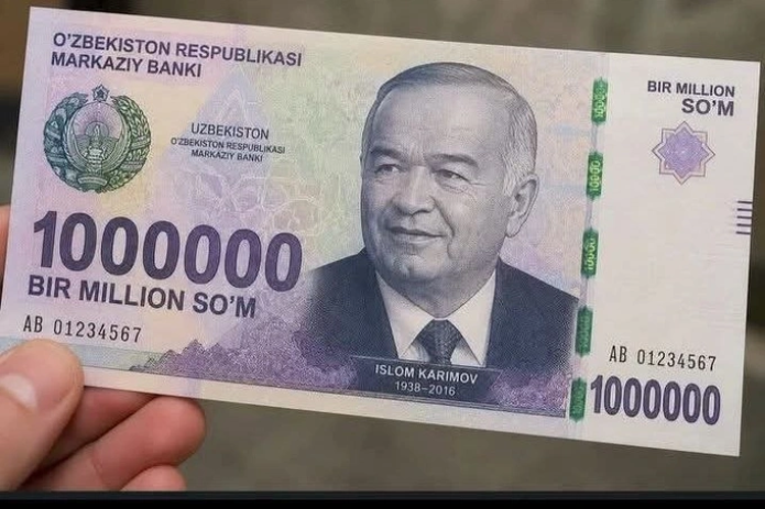 Markaziy bank 1 million so‘mlik banknota muomalaga kiritilgani haqidagi xabarlarni rad etdi
