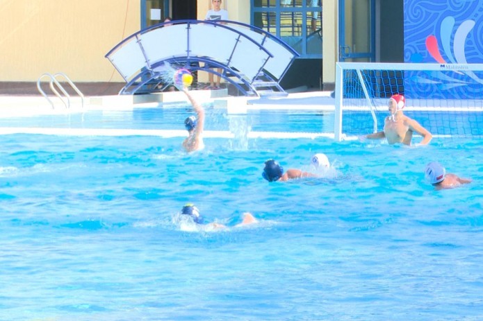 National team of Uzbekistan in water polo start Asian championship with success