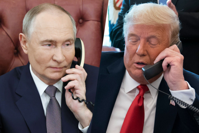 Tramp Putin bilan telefon orqali muloqot qildi. Suhbat ikki soatdan ortiq davom etdi